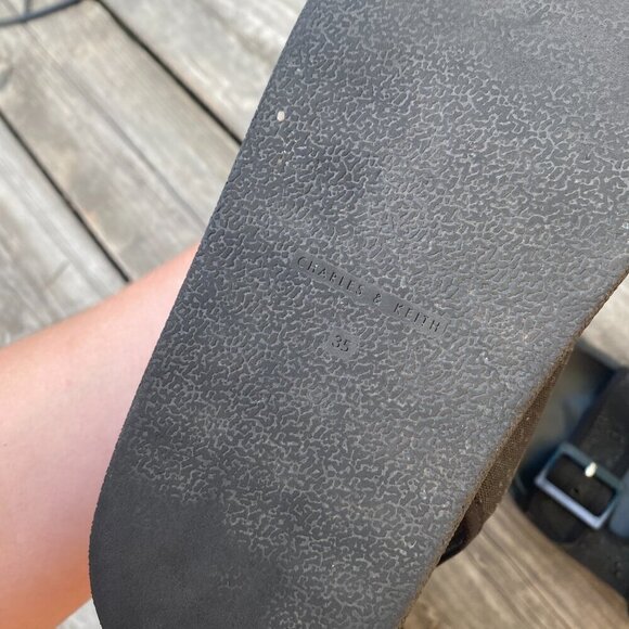 Charles & Keith Sandals Black Size 6 - Picture 3 of 9